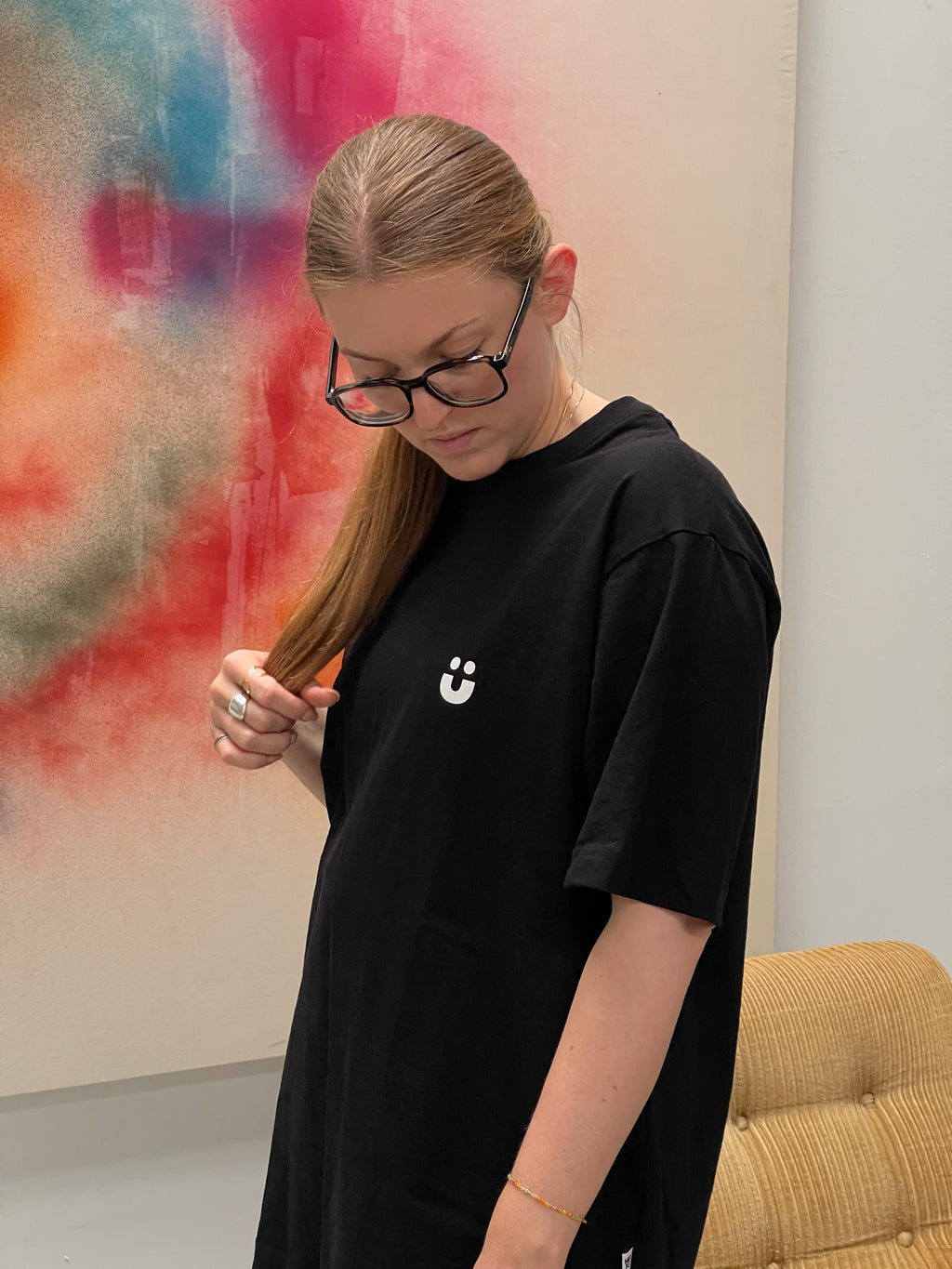 Echte Gefühle T-Shirt BLACK